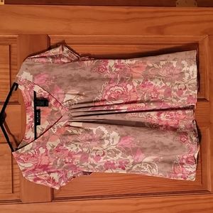 Axess Gray Short Sleeve Top